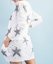 Load image into Gallery viewer, Twinkle cardigan Star Pattern
