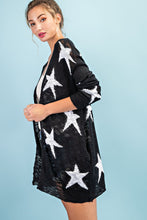 Load image into Gallery viewer, Twinkle cardigan Star Pattern
