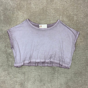 Lulu loose crop top