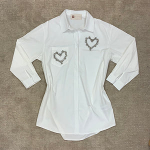 Remi heart T-shirt dress