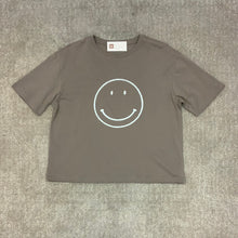 Load image into Gallery viewer, Smile Oversized Cropped Tee
