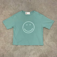 Load image into Gallery viewer, Smile Oversized Cropped Tee
