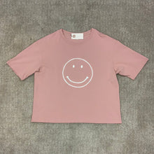 Load image into Gallery viewer, Smile Oversized Cropped Tee
