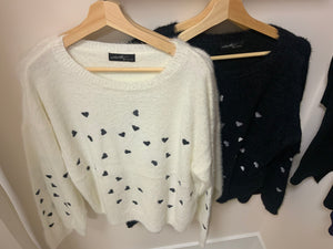 Jacky hearts sweater