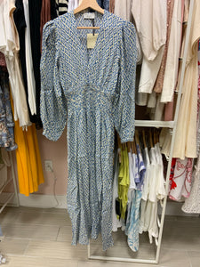 Amara Smocked maxi Dress