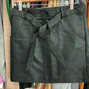 Beth leather skirt