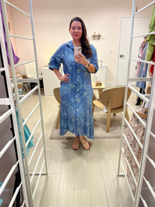 Ana Linen maxi dress