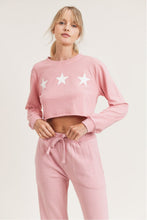 Load image into Gallery viewer, Star pullover &amp; drawstring joggers
