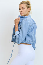 Load image into Gallery viewer, Best Cropped Denim Jacket
