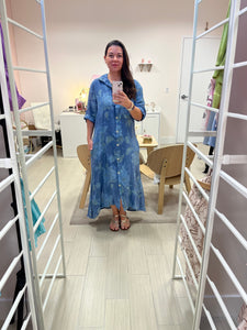 Ana Linen maxi dress