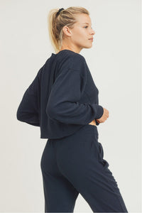 Alanna all ribbed Essential Loungewear Set